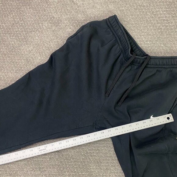 Nike Sportswear Club Fleece Sweatpants Joggers Men's Large Black Gym CJ1616 -010 - Picture 12 of 13